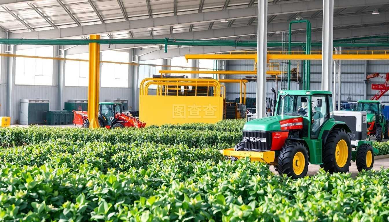 用于農(nóng)業(yè)機(jī)械生產(chǎn)的工廠(chǎng)產(chǎn)品。